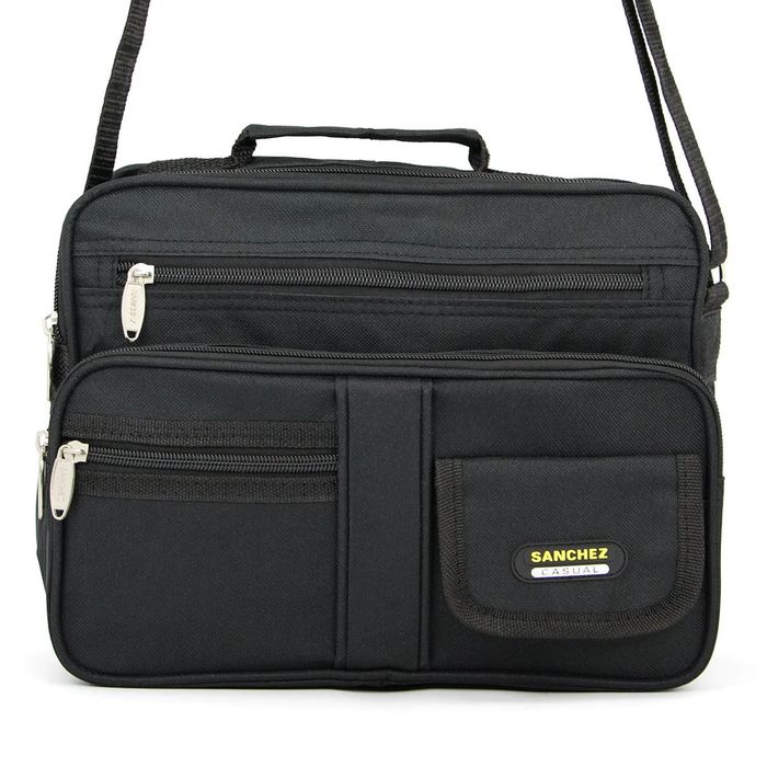 torba męska średnia sanchez casual black
