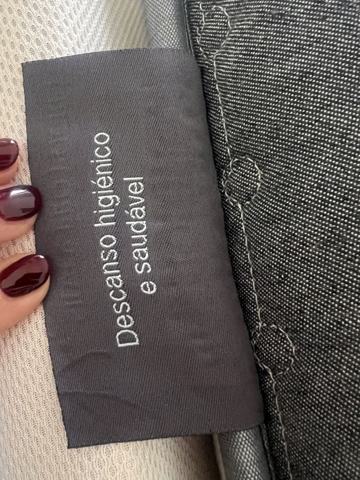 Colchão + Sommier com Arrumação 140x190 – Como Novo!