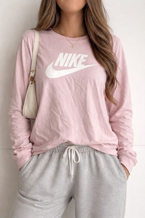 bluza nike pudrowy  roz