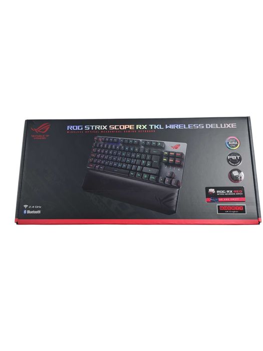 klawiatura mechaniczna ASUS ROG Strix Scope RX PBT TKL Wireless RGB