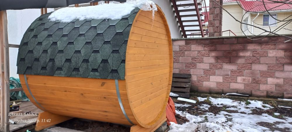 Баня Бочка Sauna Barrel