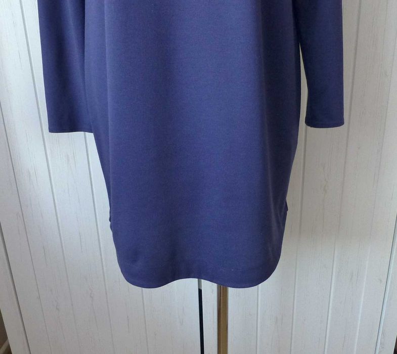H&M prosta dzianinowa biurowa sukienka M L