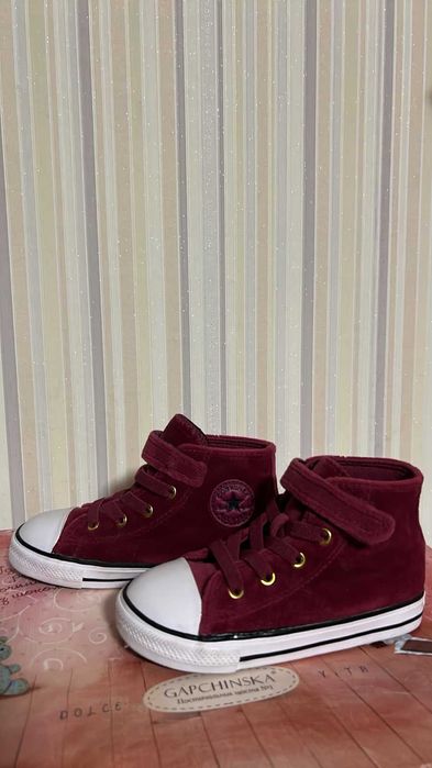кеди дитячі Converse р.25/15.5см,кеди для дівчинки