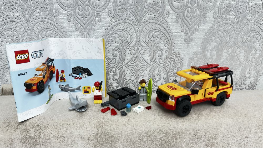 Lego City рятувальна пляжна машина