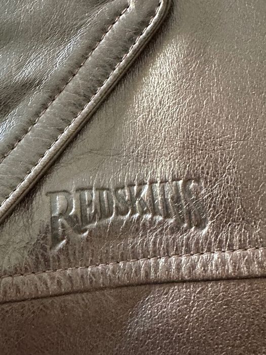 Casaco Peacoat Redskins - Pele de Vaca Premium - Tamanho M