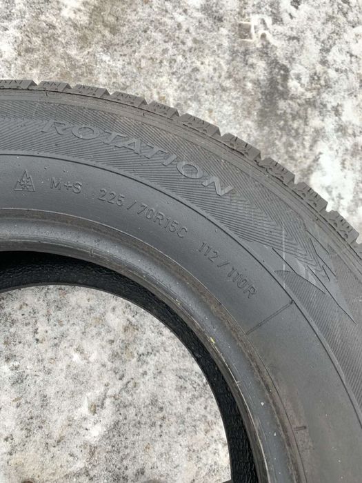 Шини 225/70 R15C Goodyear зима 2022 рік 6,5 мм