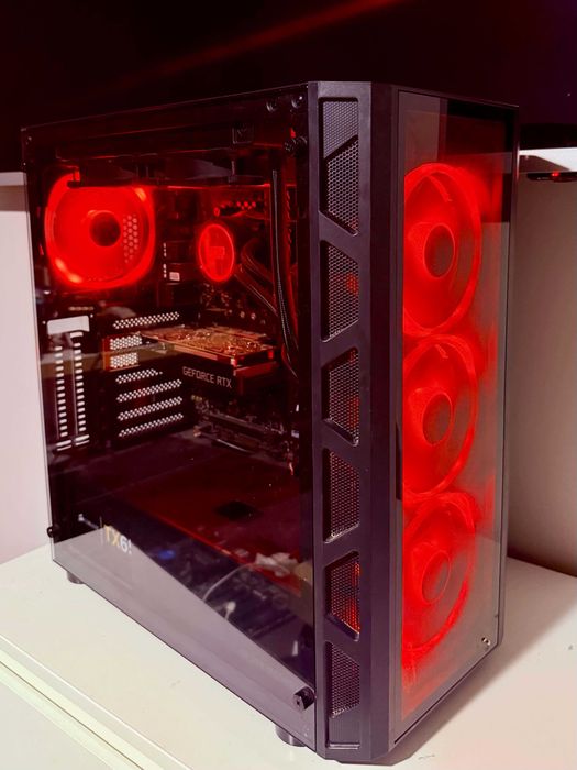 Komputer Gamingowy i5-6600K RTX 3050 6GB 32GB DDR4 HDD TX650 Z170A