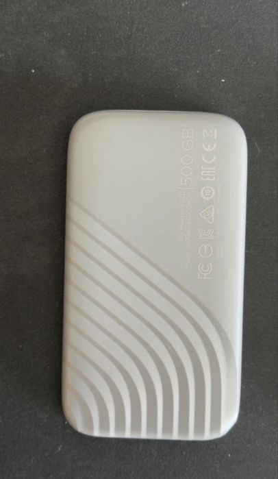 Disco SSD WD Passport Silver 500GB