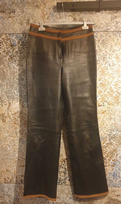 Komplet skórzany damski -piękny ,do noszenia też oddzielnie