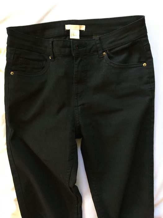 H&M xs, 34, Rurki czarne i białe