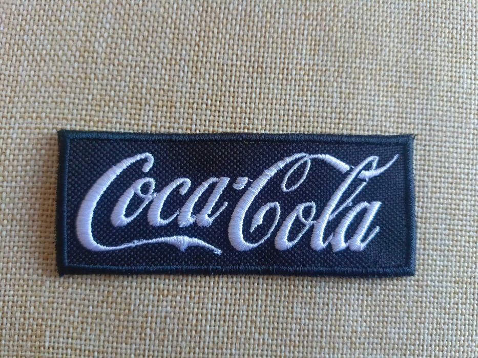 Haftowana Naszywka Naprasowanka Coca Cola