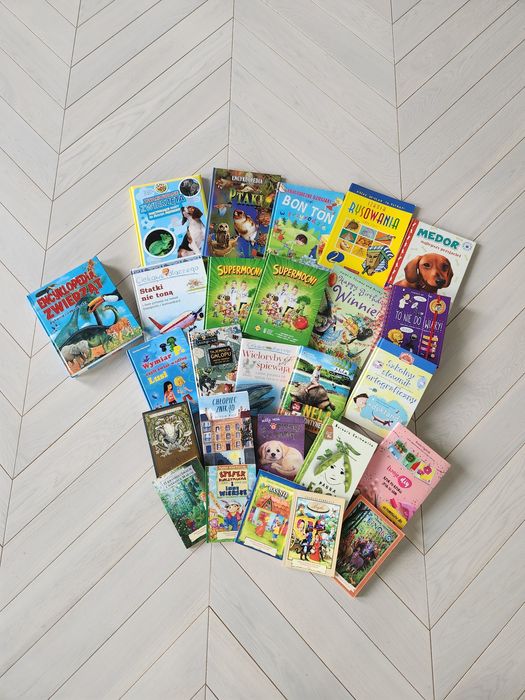 Zestaw Paczka Książki dla dzieci Ciekawe dlaczego Encyklopedia Ptaki