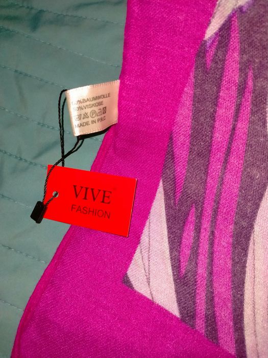 Szal w pięknym kolorze