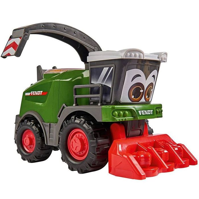 Zestaw Fendt Kombajn + Leśny traktor koparka firmy Dickie Toys