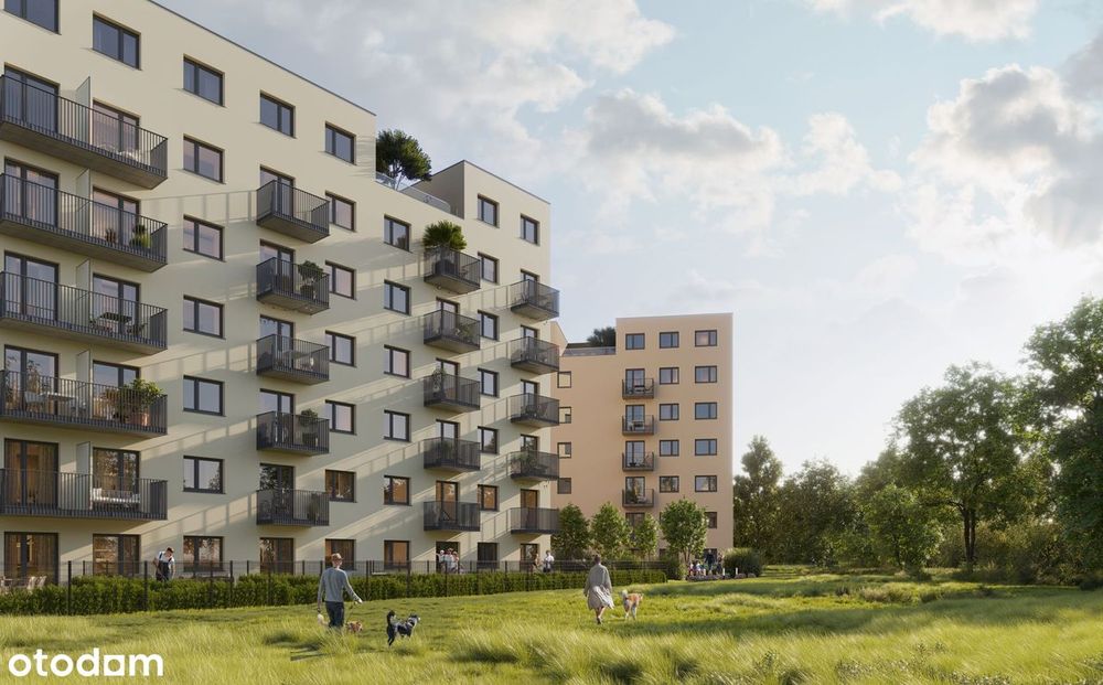3-pokojowe mieszkanie 62m2 + taras Bez Prowizji