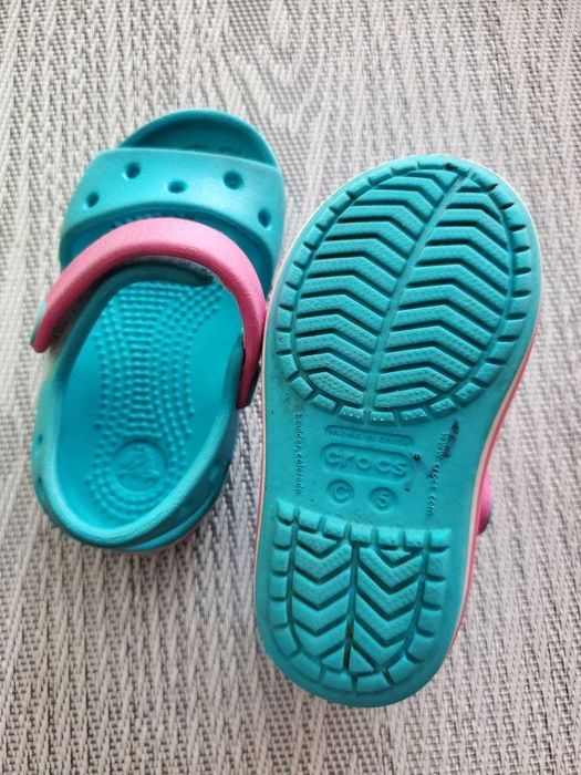 Босоніжки Crocs Crocband, C5, Digital Aqua, 22-23 б/в