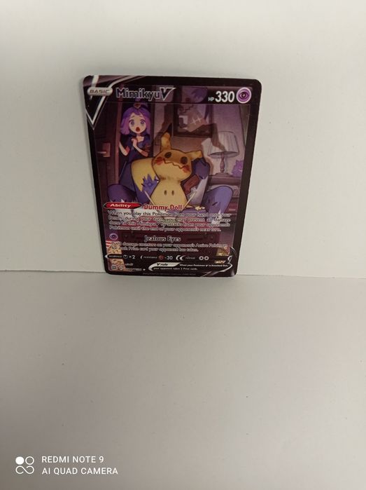 Mimikyu Pokemon karta