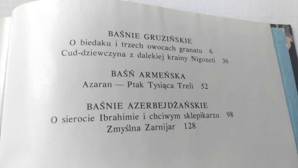 Baśnie narodów ZSRR. Baśnie narodów republik zakaukaskich