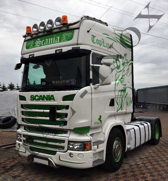 ORUROWANIE Pod zderzak Scania R / S oświetlenie led Producent