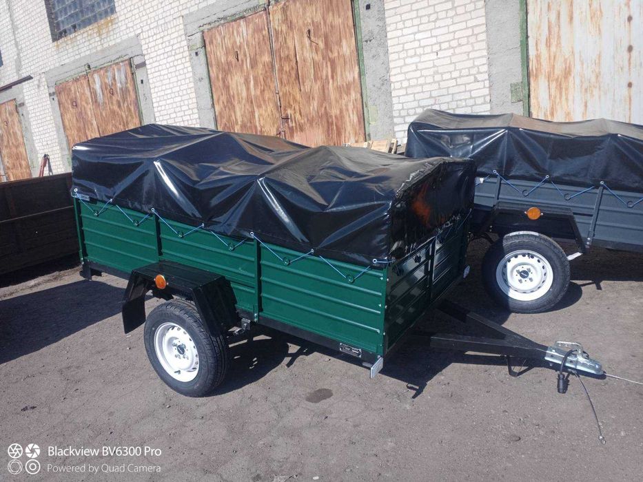 Причіп прицеп для авто 2300*1300*500 з виробництва Документи Доставка