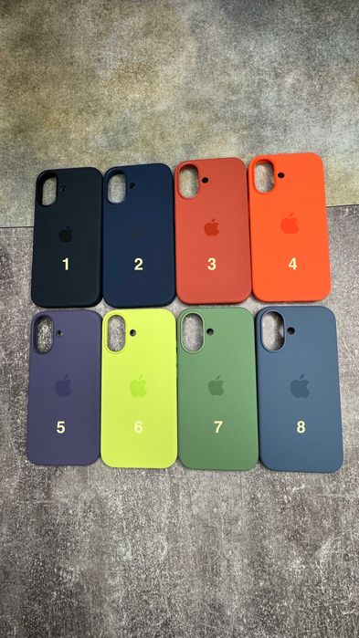 Чохол Silicone Case MagSafe з кнопкою + Animation iPhone 17 17 Pro Max