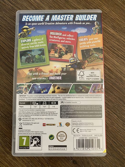 Lego Worlds - Jogo para Nintendo Switch