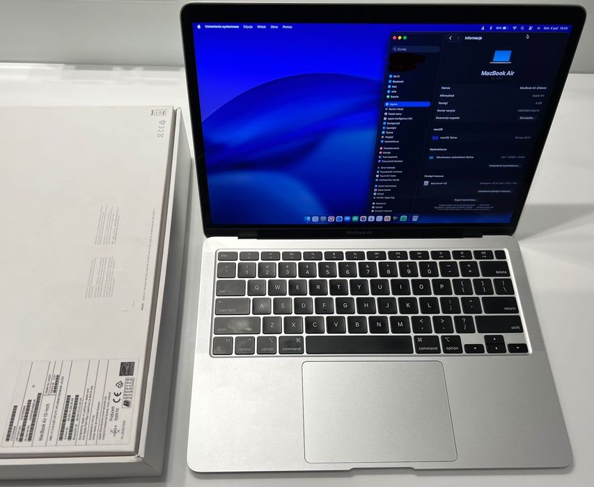 MacBook Air 13” M1 (2020) 8GB RAM / 256GB Space Grey