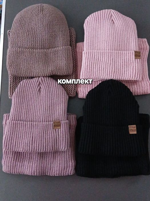 Шапка та баф дівочій