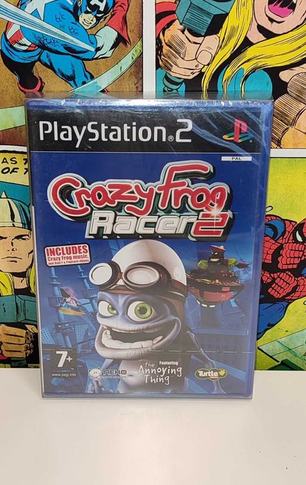 Gra Crazy Frog Racer PlayStation 2 Ps2 NOWA Szczecin