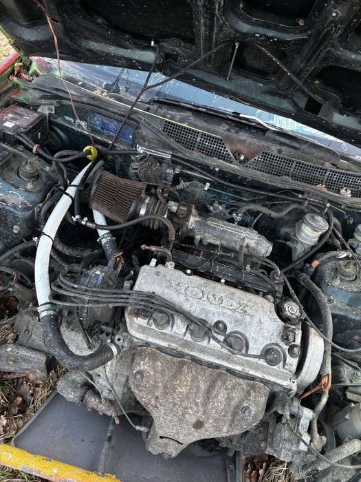 Honda Civic przygotowana pod wrak race