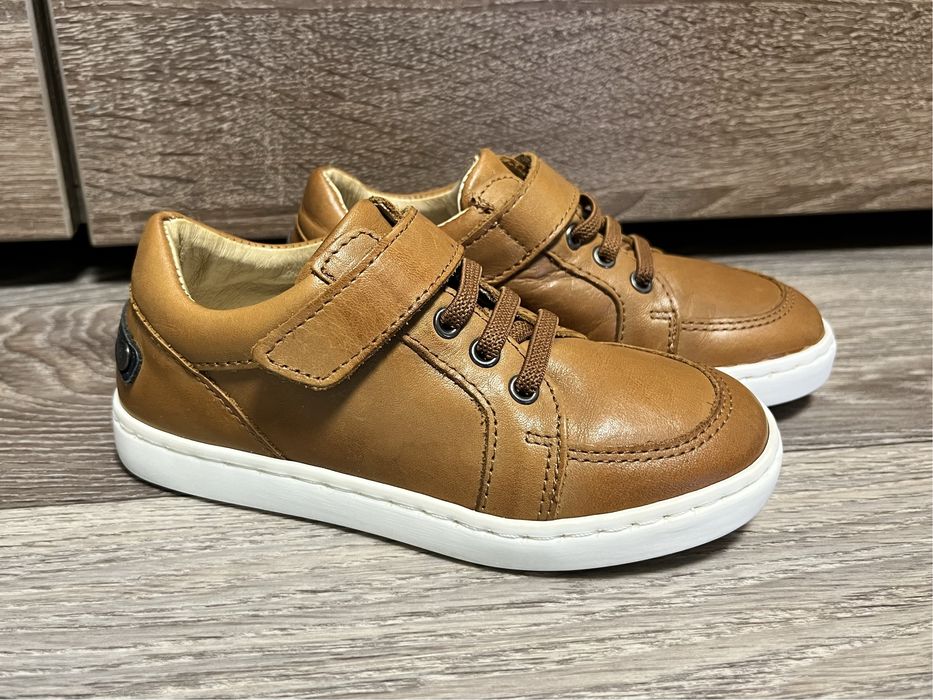 Шкіряні кросівки, низькі кеди, мокасини Jacadi, 27 розмір, 17 см