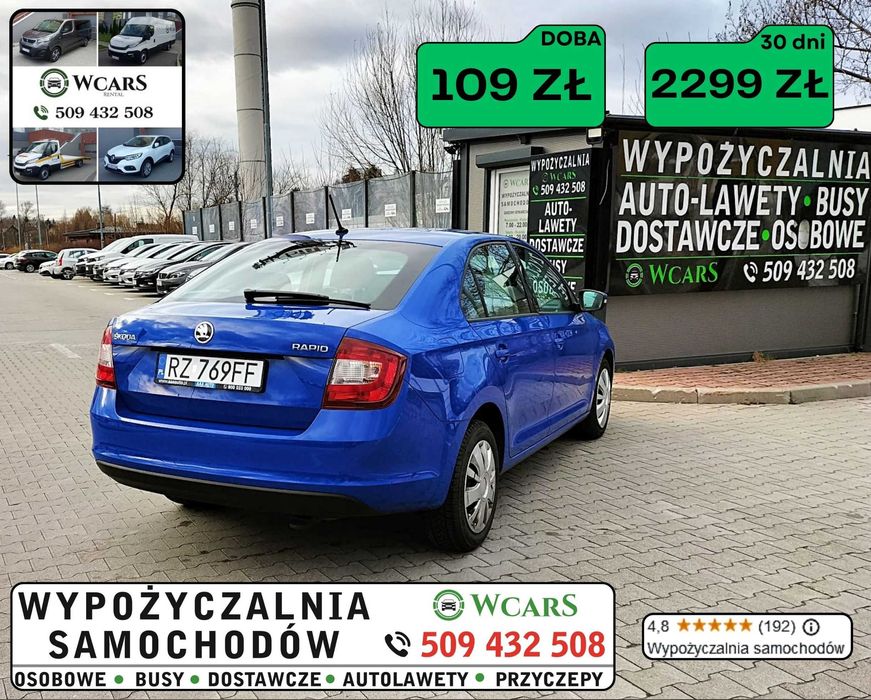 Osobowe wynajem samochodu wypożyczalnia samochodów dostawcze wypożycz