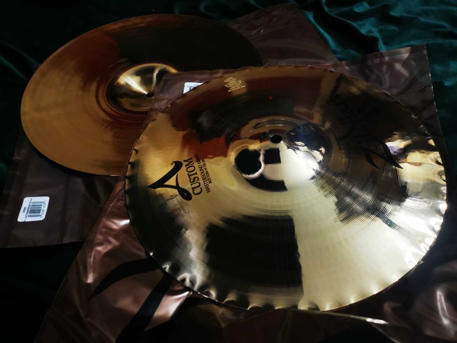 NOWY Zildjian A Custom mastersound 14" Hi-Hat talerze Perkusja