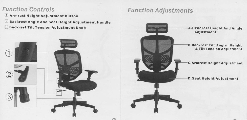 Компьютерный стул с подголовником и подлокотниками: 6 500 грн ...