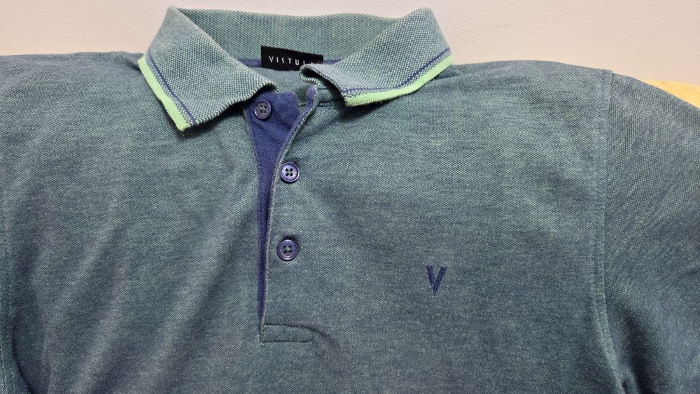 Koszulka polo Vistula zielona rozmiar M