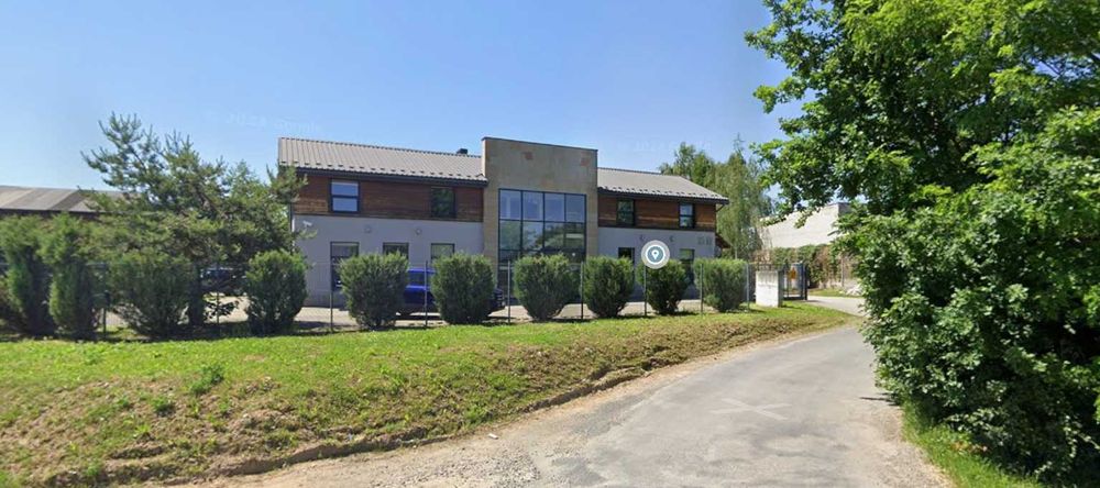 Do wynajęcia Budynek administracyjno-magazynowy + dz. 25ar przemysłowa