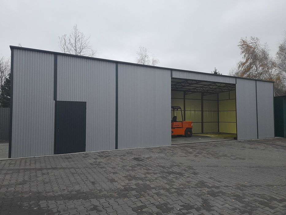 MP Hala Wiata Garaż Warsztat Magazyn skręcany magazyn 16x5