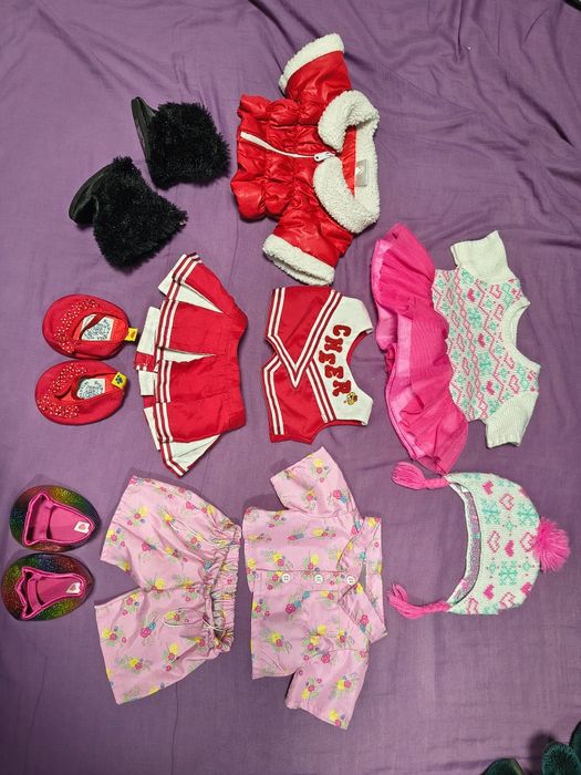 Лот одягу для іграшок build a bear