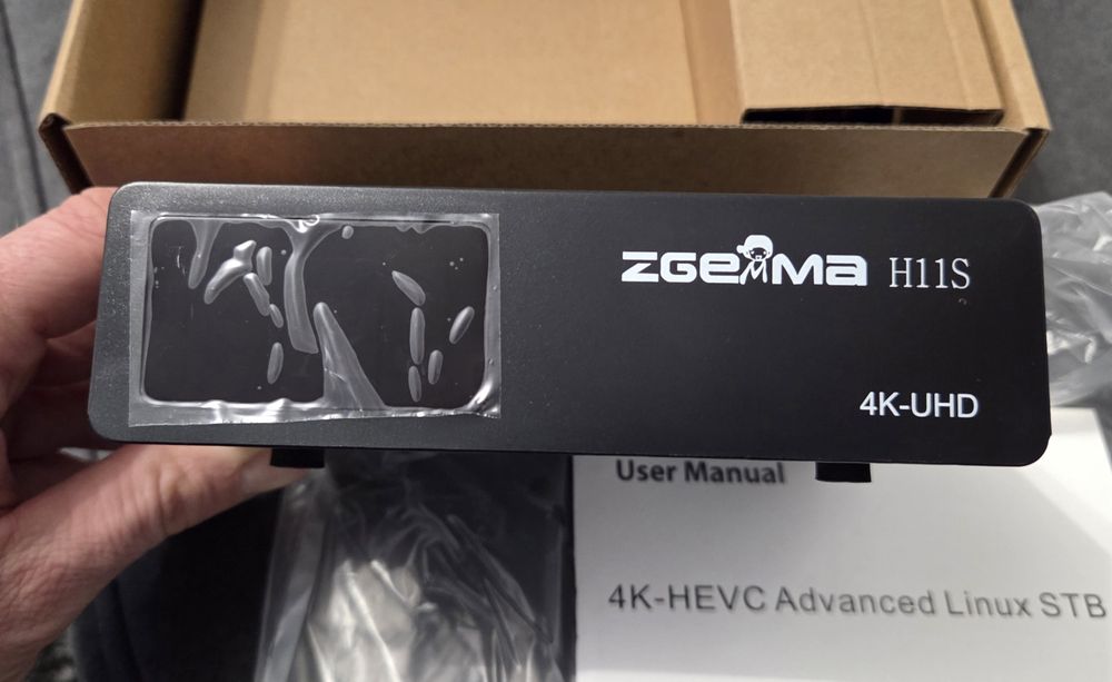 Tuner dekoder ZGEMMA H11s nowy, nieużywany + wifi usb