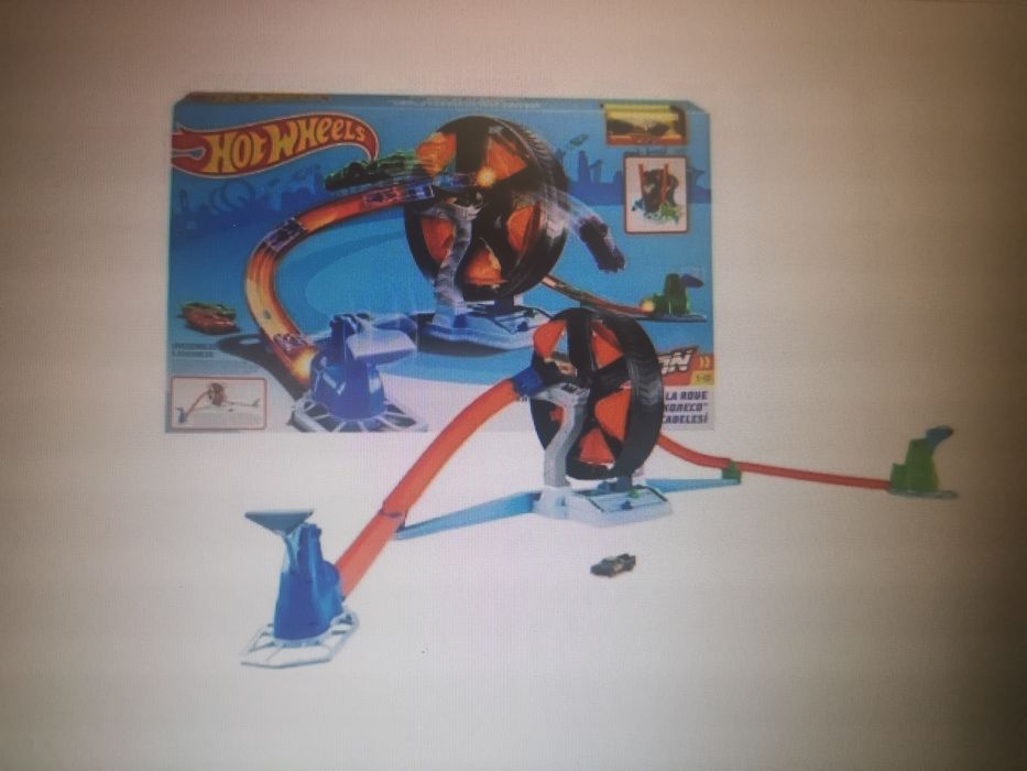 Hot wheels zestaw towarów zakręcona opona