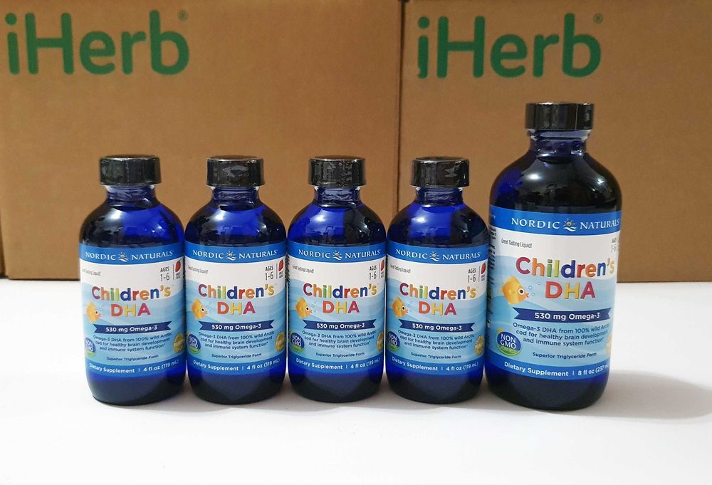 Nordic Naturals Children's DHA, дитяча Омега 3, 119 мл. ДГК для дітей