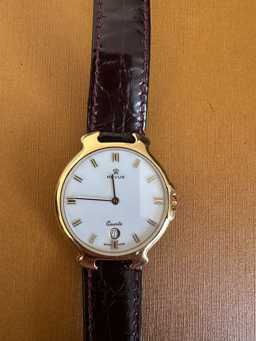 Швейцарський годинник Revue | Swiss Made | Оригінал | Класичний стиль