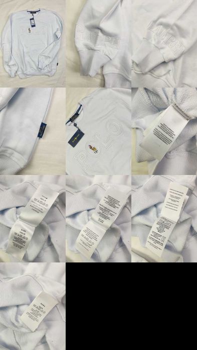 Bluza męska okrągła Armani Hugo Boss CK Ralph Lauren OUTLET