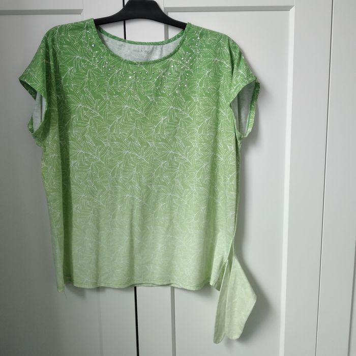 bluzka damska XL White Stag zielona bluzeczka t-shirt