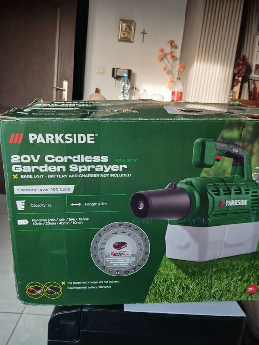 Akumulatorowa zamgławiacz opryskiwacz parkside