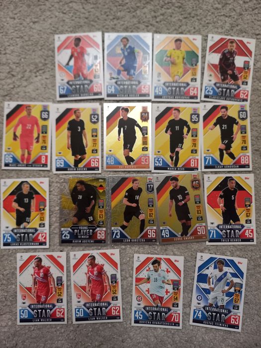 Match Attax 101 road to UEFA Nattions League