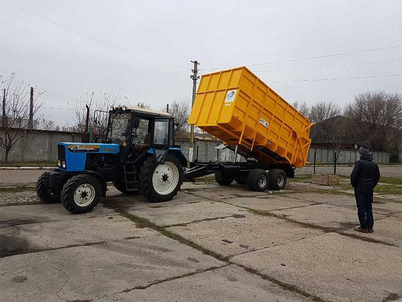 Тракторний напівпричіп НТГ-16 "Віктор" та держ. компенсація 25%