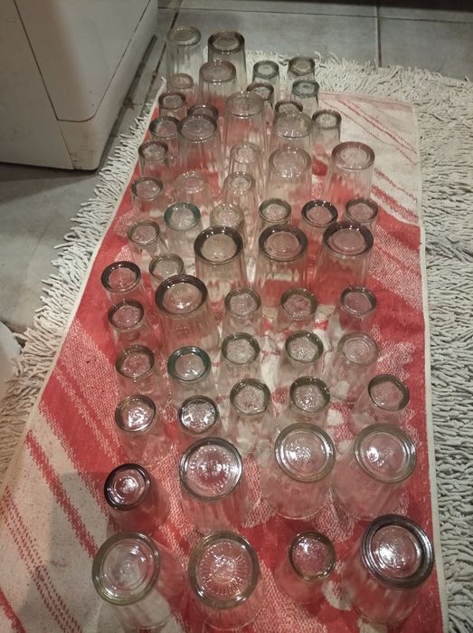 Граненые гранчаки( стаканы) и стопки (рюмки)