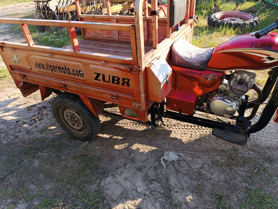 Мотоцикл зубр 200 самосвал