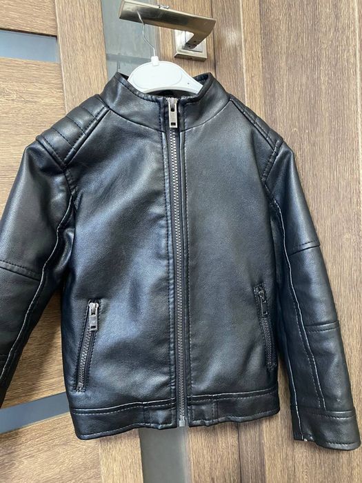 Шкіряна курточка для хлопчика 110